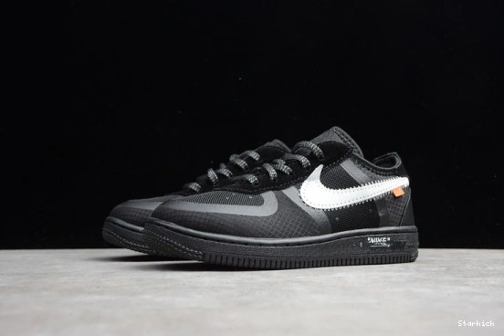  Air Black 1 Force O-W (TD) BV0853-001  Low 0802